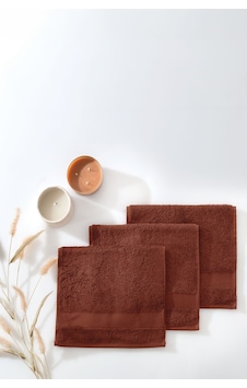 Yataş Essentials Misafir Havlusu Seti 3'lü Kiremit - 30 x 50 CM Kiremit Yataş Essentials Misafir Havlusu Seti 3'lü Kiremit - 30 x 50 CM Kiremit