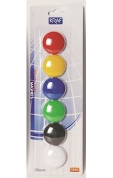 503g 3 Cm 6 Lı Mıknatıs 503g 3 Cm 6 Lı Mıknatıs