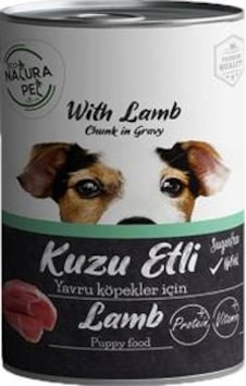 Eco Natura Pet Kuzu Etli Yavru KöpeK Konservesi 400 G