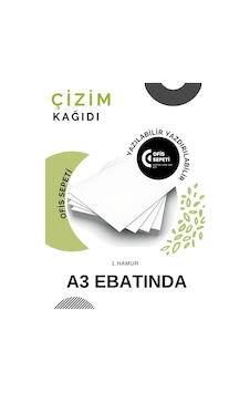 Çözüm Kağıt A3 Çizim Kağıdı 250 Gr 1.hamur 50 Adet Çözüm Kağıt A3 Çizim Kağıdı 250 Gr 1.hamur 50 Adet