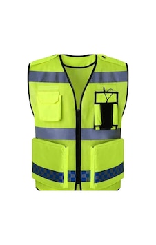 Motosiklet Reflektörlü Yelek Polyester Kumaş Çok Fonksiyonlu Cepler Motor Yelek Neon Motosiklet Reflektörlü Yelek Polyester Kumaş Çok Fonksiyonlu Cepler Motor Yelek Neon