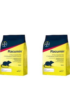 Bayer Racumin Fare Ve Sıçanlar Için Zehirli Tahıl/2 Adet 250 G Bayer Racumin Fare Ve Sıçanlar Için Zehirli Tahıl/2 Adet 250 G
