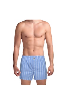 The Don Poplin Erkek Boxer Serin Mavi Çizgili Mavi The Don Poplin Erkek Boxer Serin Mavi Çizgili Mavi