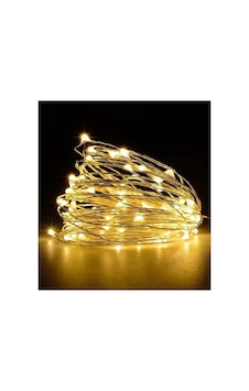 Led Gün Işığı Sarı Renk 5 Metre Pilli Kablolu Günışığı Led Gün Işığı Sarı Renk 5 Metre Pilli Kablolu Günışığı