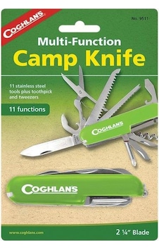 Coghlans Camp Knife Kamp Bıçağı 7 Fonksiyon - Code 9507 Çok Renkli Coghlans Camp Knife Kamp Bıçağı 7 Fonksiyon - Code 9507 Çok Renkli