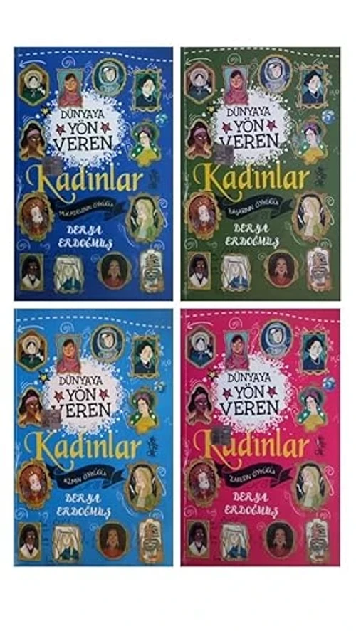 Dünyaya Yön Veren Kadınlar 4 Kitap Dünyaya Yön Veren Kadınlar 4 Kitap