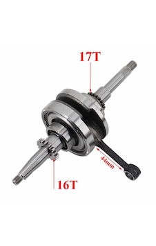 SCOOTER 50-80 KRANK KOMPLE 16-17 T (ARR0732) SCOOTER 50-80 KRANK KOMPLE 16-17 T (ARR0732)