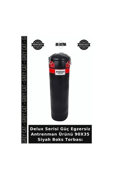 Delux Serisi Güç Egzersiz Antrenman Ürünü 90x35 Siyah Boks Torbası Delux Serisi Güç Egzersiz Antrenman Ürünü 90x35 Siyah Boks Torbası