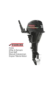 Ferrino 20 Hp 4t Dıştan Takma Motor Model:f20bms Kısa Şaft Manuel Ferrino 20 Hp 4t Dıştan Takma Motor Model:f20bms Kısa Şaft Manuel