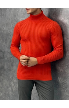 Modefendi Slim Fit İtalyan Kesim Balıksırtı Rengi Tam Boğazlı Kazak Siyah Modefendi Slim Fit İtalyan Kesim Balıksırtı Rengi Tam Boğazlı Kazak Siyah
