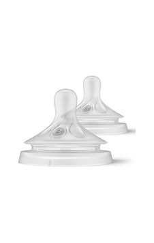 Philips Avent Doğal Tepkili Biberon Emziği, 2 Li Paket, 1 Ay+, 3 Philips Avent Doğal Tepkili Biberon Emziği, 2 Li Paket, 1 Ay+, 3