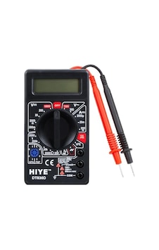 Monte Lua Dt-830d Dijital Multimetre Ölçü Aleti - Siyah Kasa