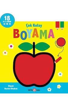 Çok Kolay Boyama Elmalı Resim Kitabım Çok Kolay Boyama Elmalı Resim Kitabım