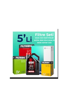 Filtron Citroen Ds7 Crossback 1.5 Dizel Filtre Bakım Seti Motul Motor Yağlı (2017-2023) 5 Li Filtron Citroen Ds7 Crossback 1.5 Dizel Filtre Bakım Seti Motul Motor Yağlı (2017-2023) 5 Li