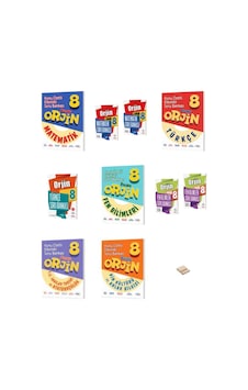 Orjin Lgs 8. Sınıf Tüm Dersler 10 Kitap Konu Özetli 1 Ve 2. Dönem Soru Bankası Seti