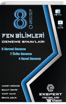 8.Sınıf Fen Bilimleri Deneme Sınavları Ekspert Yayınları 8.Sınıf Fen Bilimleri Deneme Sınavları Ekspert Yayınları