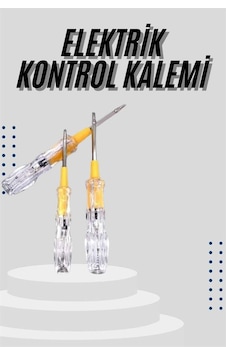 Kontrol - 266 - Kalemi Çift Taraflı Uçlu Elektrik Akım - Edntrend - Test Cihazı