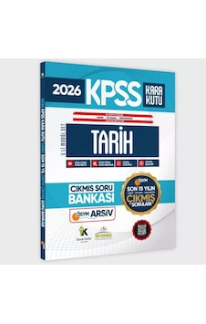 2026 Fullkpss Lisans-önlisans-ortaöğretim Tarihin Kara Kutusu ÖSYM Çıkmış Soru Bankası Son 15 Yıl 2026 Fullkpss Lisans-önlisans-ortaöğretim Tarihin Kara Kutusu ÖSYM Çıkmış Soru Bankası Son 15 Yıl
