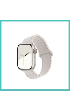 Ny Joy Watch Ultra 49mm Armor Manyetik Kordon - Krem Nyjoybz Ny Joy Watch Ultra 49mm Armor Manyetik Kordon - Krem Nyjoybz