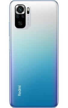 Xiaomi Redmi Note 10s Arka Kapak Mavi - Beyaz Xiaomi Redmi Note 10s Arka Kapak Mavi - Beyaz