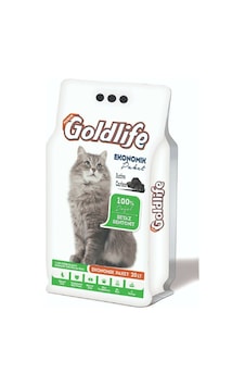 Goldlife Active Carbon İnce Topaklaşan Bentonit Kedi Kumu 20 L Goldlife Active Carbon İnce Topaklaşan Bentonit Kedi Kumu 20 L