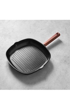 Hisar Oslo Granit Grill Tava 28 Cm Ahşap 559787 Hisar Oslo Granit Grill Tava 28 Cm Ahşap 559787