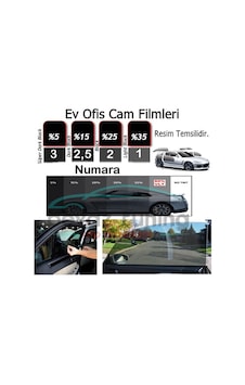 Cam Filmi Çizilmez Amerikan 152 Cm X 60 Mt. Black Cam Filmi Çizilmez Amerikan 152 Cm X 60 Mt. Black