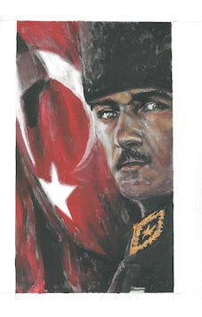 Mehmet Tüver Atatürk Tablosu 5 Ressam Açıklamaları Okuyunuz 35 x 50 Mehmet Tüver Atatürk Tablosu 5 Ressam Açıklamaları Okuyunuz 35 x 50