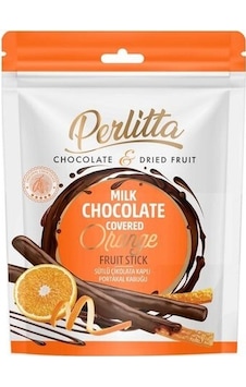 Perlitta Portakallı Sütlü Çikolatalı Stick 70 G Perlitta Portakallı Sütlü Çikolatalı Stick 70 G