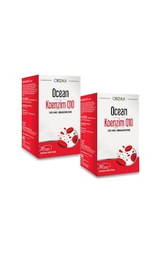 Ocean Koenzim Q10 100 MG Ubikinon 30 Kapsül 2'li Ocean Koenzim Q10 100 MG Ubikinon 30 Kapsül 2'li