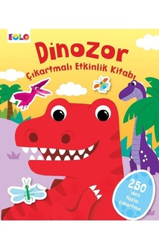 Dinozor - Çıkartmalı Etkinlik Kitabı- Eolo