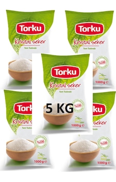 Torku Kristal Şeker 5 x 1 KG Torku Kristal Şeker 5 x 1 KG
