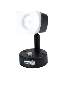 Mellifera Led Okuma Lambası Döner Başlıklı Dokunmatik Dimmerli 2w 12v/24v - Siyah-1855