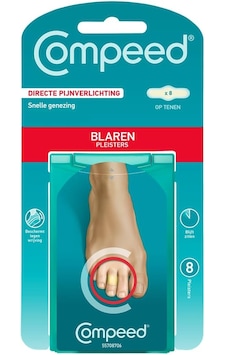 Compeed Ayak Parmağı Koruyucu Bant 8'li Compeed Ayak Parmağı Koruyucu Bant 8'li