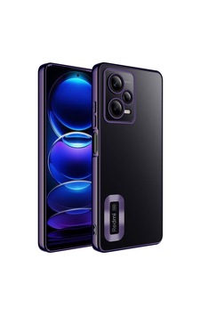Xiaomi Redmi Note 12 Pro 5g Kılıf Kamera Korumalı Logo Gösteren Zore Omega Kapak Derin Mor Xiaomi Redmi Note 12 Pro 5g Kılıf Kamera Korumalı Logo Gösteren Zore Omega Kapak Derin Mor