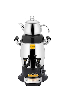 Remta R 25 Mini Çift Demlikli 5 L Çay Makinesi Inox Remta R 25 Mini Çift Demlikli 5 L Çay Makinesi Inox