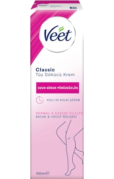 Veet Klasik Tüy Dökücü Krem 100ml Veet Klasik Tüy Dökücü Krem 100ml