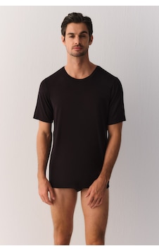 Suwen Warming Erkek T-shirt Sw0004607b012 Siyah Suwen Warming Erkek T-shirt Sw0004607b012 Siyah