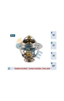 Termostat 85c Corsa B-c-astra F-g-h-combo-vectra B 1.7 Dtı-1.7 Cdtı Fae 1338075/ 97087130