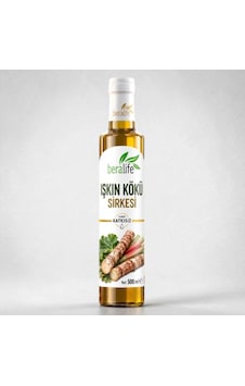 Beralife Işkın Kökü Sirkesi Doğal Fermente 500 Ml Beralife Işkın Kökü Sirkesi Doğal Fermente 500 Ml