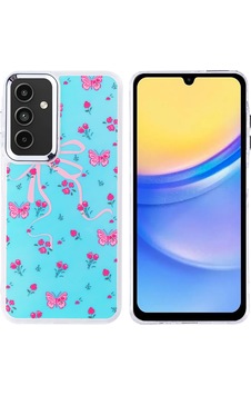 Samsung Uyumlu, Galaxy A15 Kılıf Airbag Tasarımlı Zore Hadra Kapak Kelebek Samsung Uyumlu, Galaxy A15 Kılıf Airbag Tasarımlı Zore Hadra Kapak Kelebek