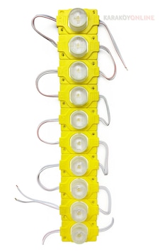 1.5 Watt Tekli Manda Gözü Modül Led 10 Lu Paket Sarı 1.5 Watt Tekli Manda Gözü Modül Led 10 Lu Paket Sarı