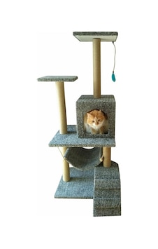 Pethomealpi Mihrabat Model Kedi Tırmalama Evi ve Tırmalama Tahtası 130 CM Pethomealpi Mihrabat Model Kedi Tırmalama Evi ve Tırmalama Tahtası 130 CM