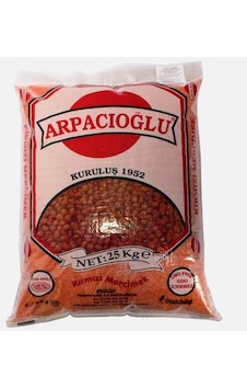 Arpacıoğlu® Kırmızı Futbol Mercimek 25 KG Arpacıoğlu® Kırmızı Futbol Mercimek 25 KG