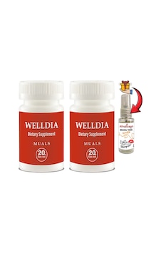 Welldia Prost Pro Caps 2 Kutu Erkeklere Özel Formüllü 20li Takviyelik Kapsüller + Afrodizayn Yağı Welldia Prost Pro Caps 2 Kutu Erkeklere Özel Formüllü 20li Takviyelik Kapsüller + Afrodizayn Yağı