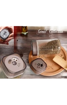 Gönül Gnl3920 Cam Tuzluk 1 Adet Çok Renkli