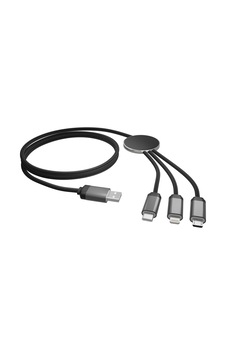 S-link Sl-cp110 1m 2a Microusb+lightning+typec 3 İn 1 Led Logolu Şarj Kablosu S-link Sl-cp110 1m 2a Microusb+lightning+typec 3 İn 1 Led Logolu Şarj Kablosu