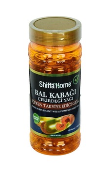 Shiffa Home Bal Kabağı Çekirdeği Yağı Soğuk Pres 1000 Mg X 100 Kapsül Shiffa Home Bal Kabağı Çekirdeği Yağı Soğuk Pres 1000 Mg X 100 Kapsül
