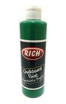 Rich Chalkboard Paint Karatahta Boyası 260 Cc. Yeşil Rich Chalkboard Paint Karatahta Boyası 260 Cc. Yeşil
