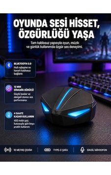 Tam Kulaklığı 5 0 Led Kontrollü Bluetooth Kulaklık Tam Kulaklığı 5 0 Led Kontrollü Bluetooth Kulaklık